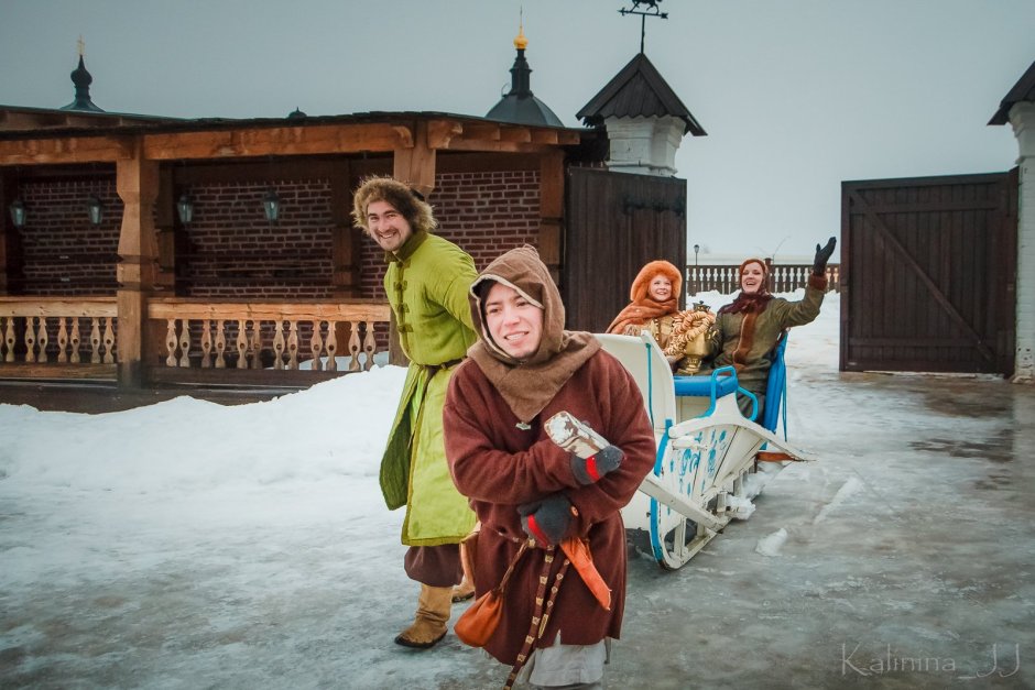 Старо-Татарская Слобода в Казани зимой