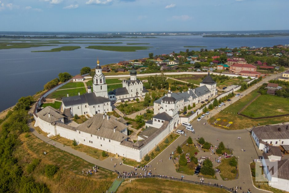 Остров град Свияжск рисунок