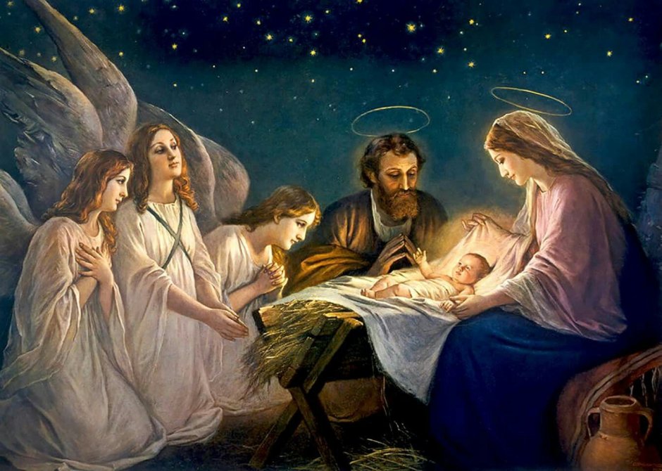 Рождение Иисуса Христа ангелы