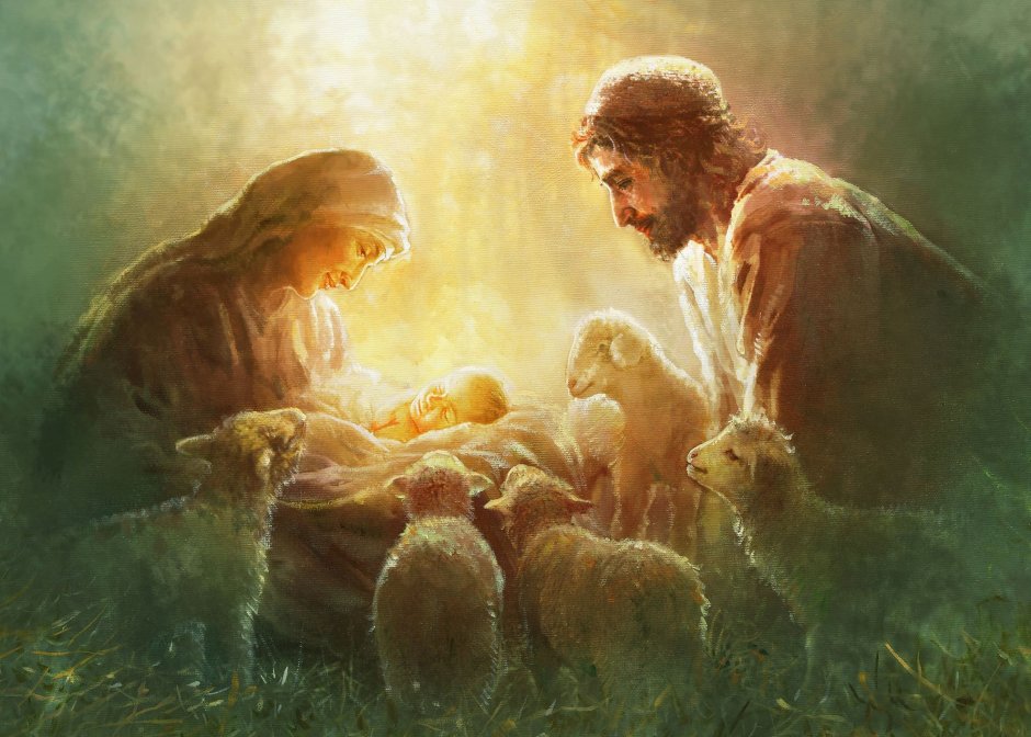Иисус Христос родился арт