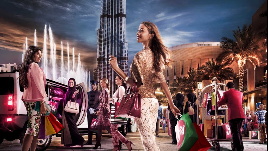 Дубай Молл фестиваль шопинга