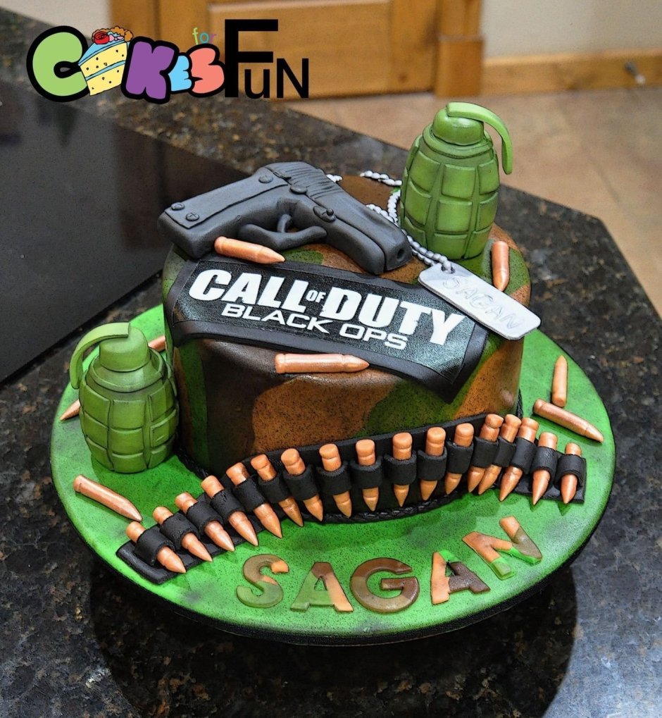 Торт Call of Duty