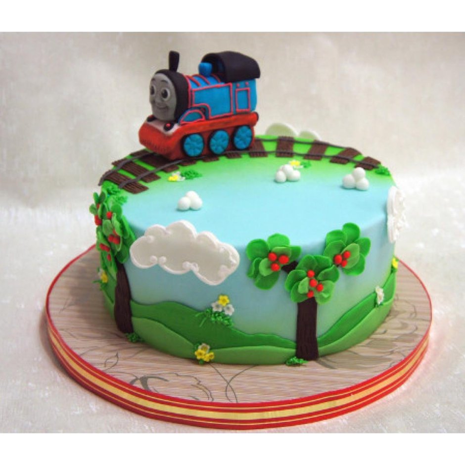 Железная дорога торт