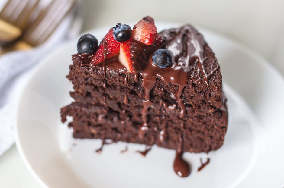 Шоколадный велюр для торта