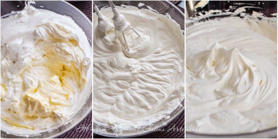 Текстура крема для торта