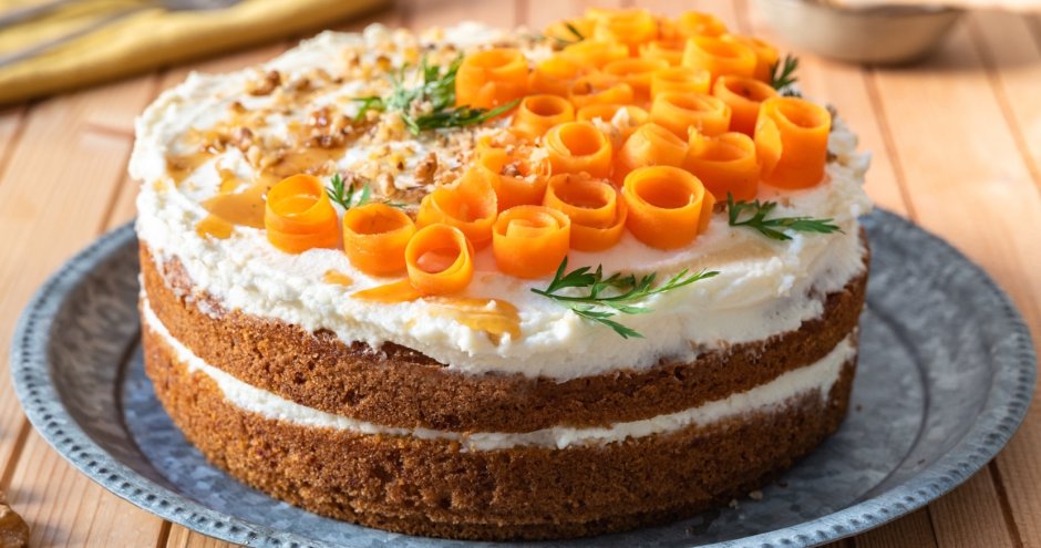 Морковный торт кофикс