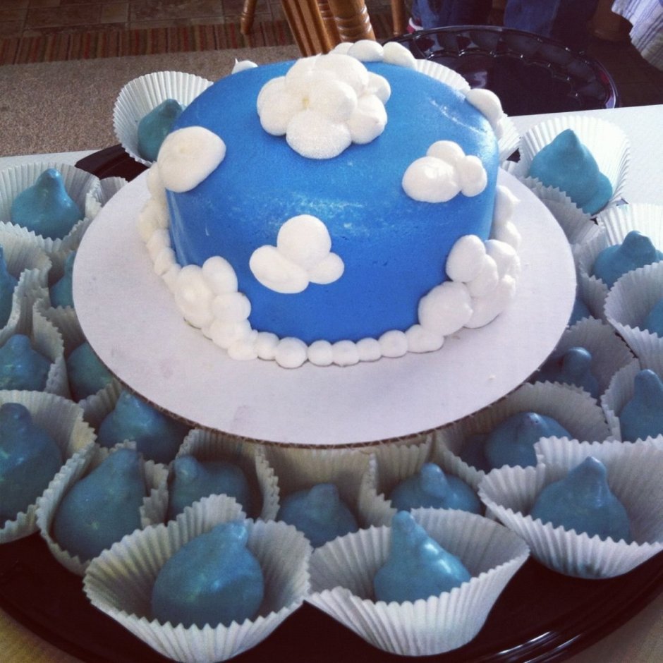 Тортик с облачками