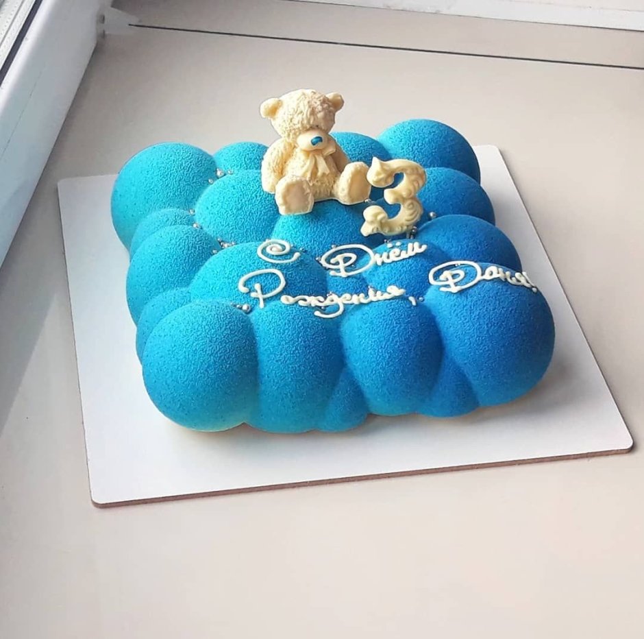 Торт с облаками