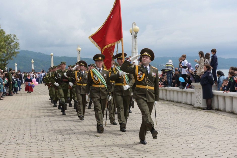 Парад Победы в Сухуме