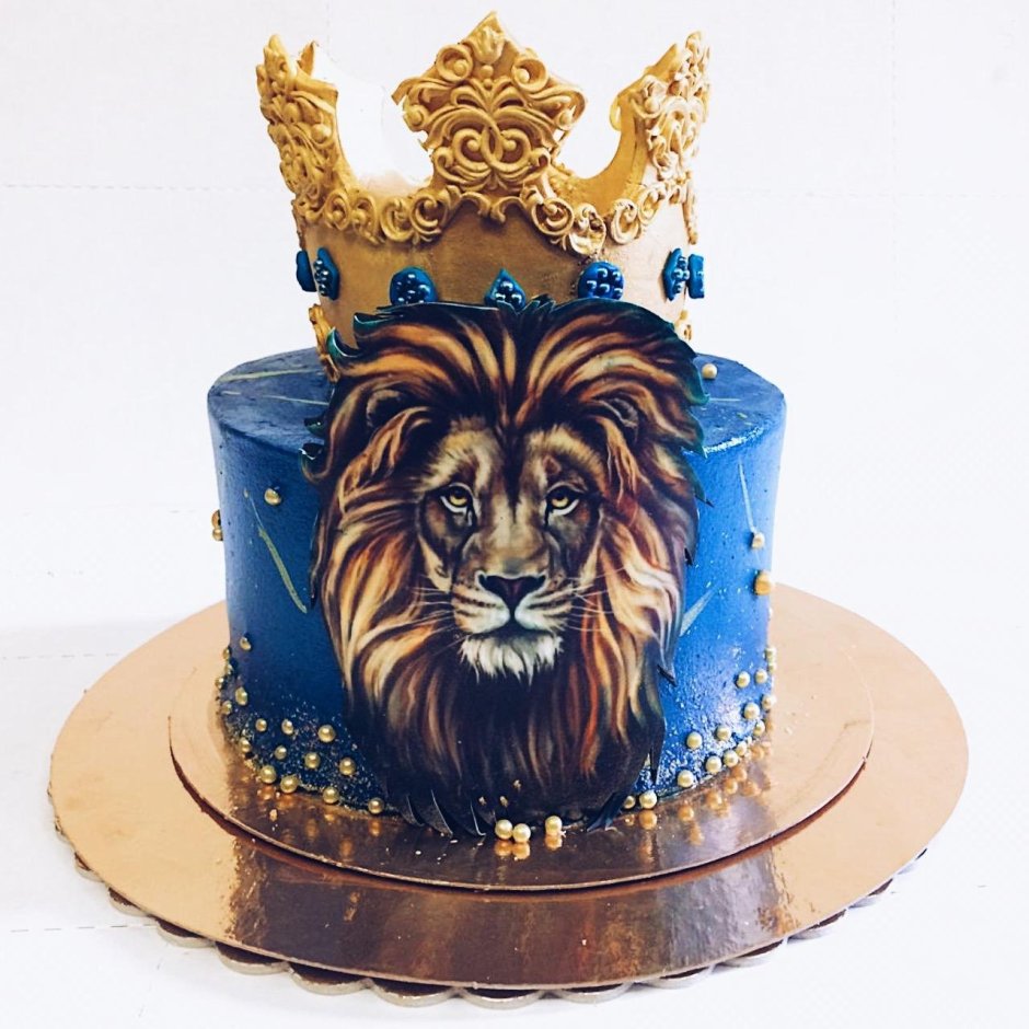 Торт Лев царь зверей