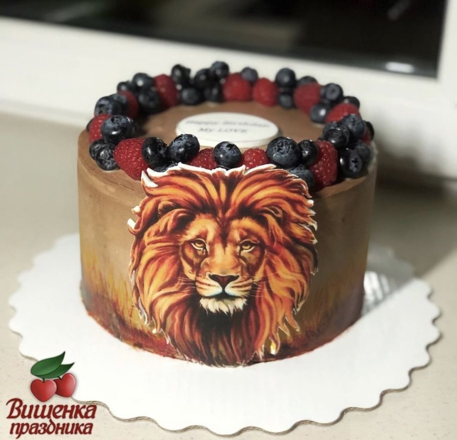 Муссовый торт Король Лев