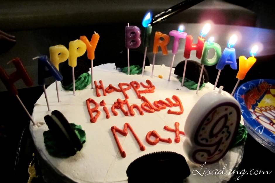 Торт Happy Birthday Max