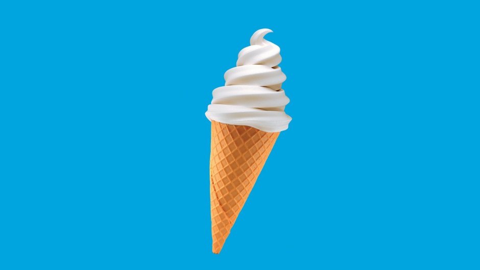 Мягкое мороженое реклама