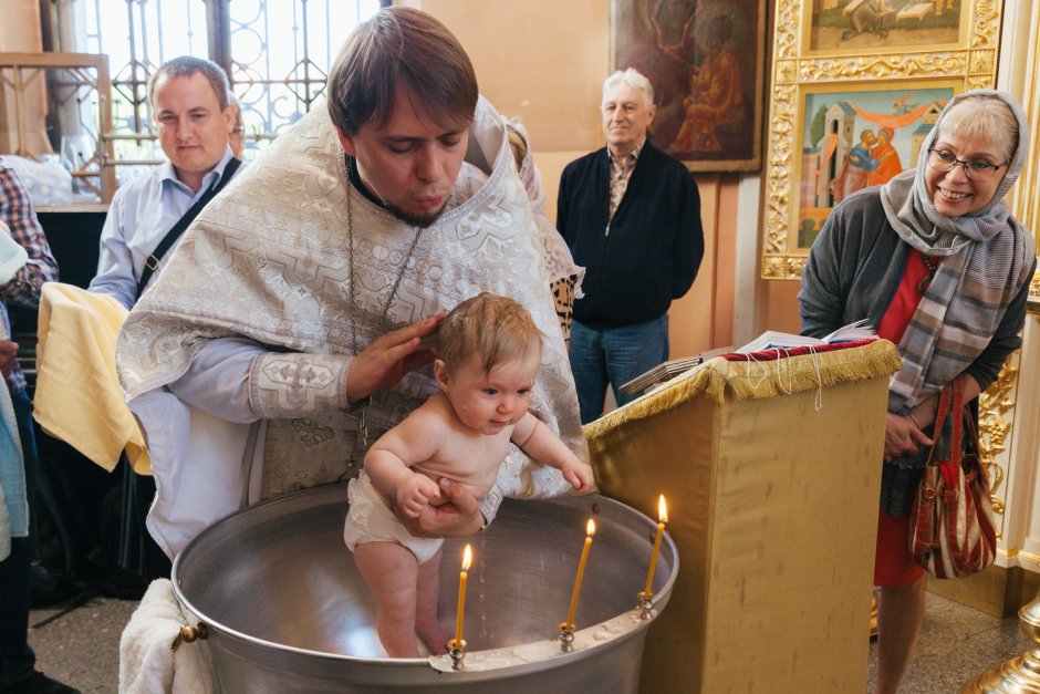 Крещение фотосессия в храме