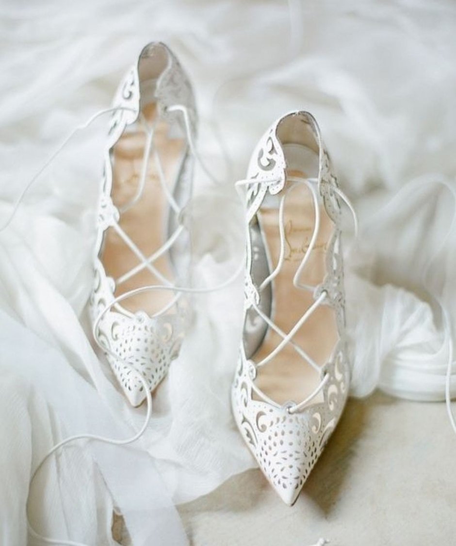 Милые Свадебные туфли