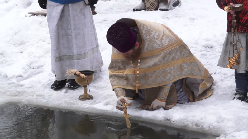 Красивые зимние пейзажи с храмом