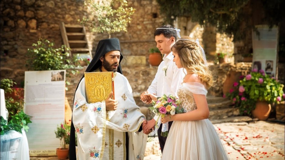 Венчание в Греции в православной церкви
