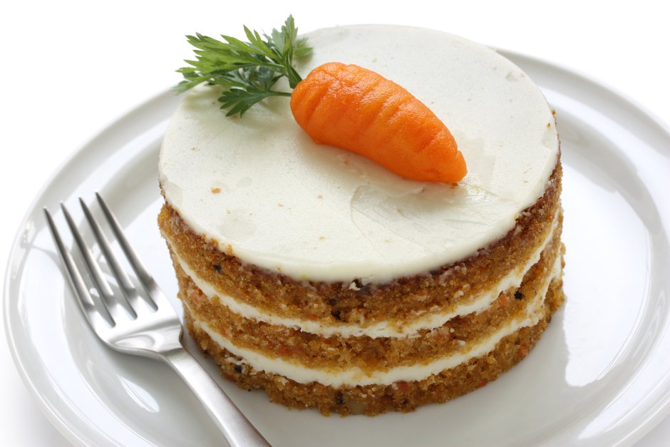 Морковный торт в стакане