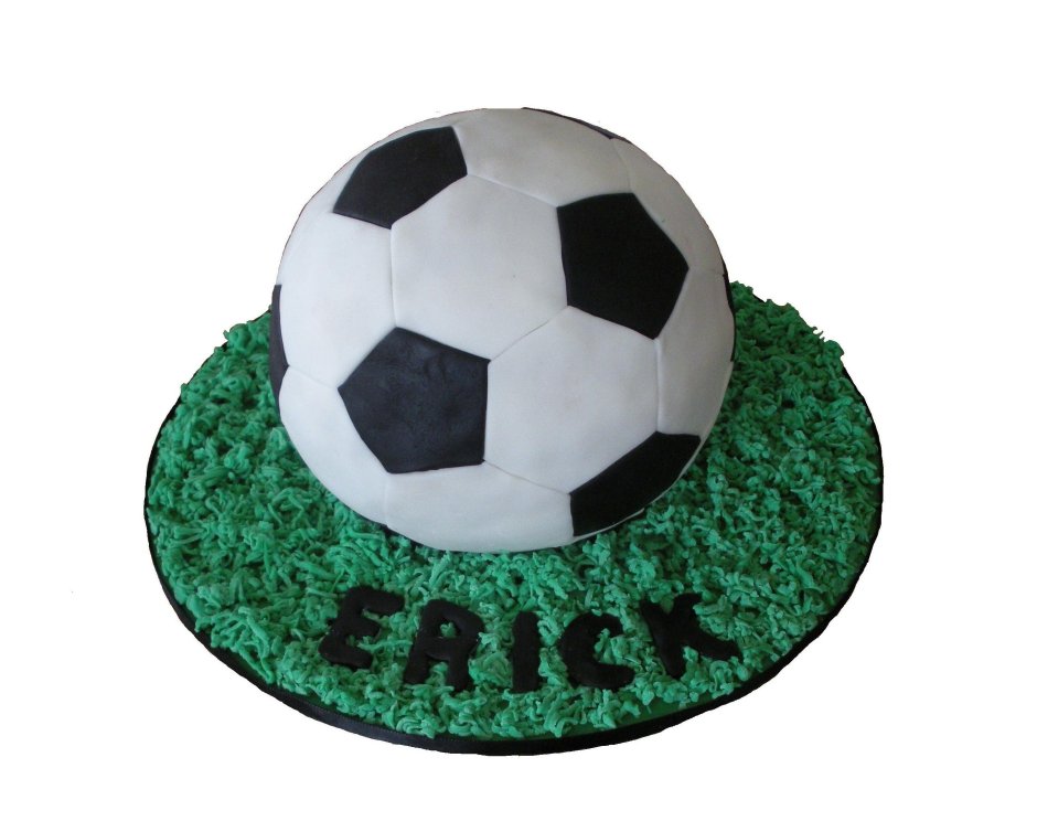 Торт мячик футбольный