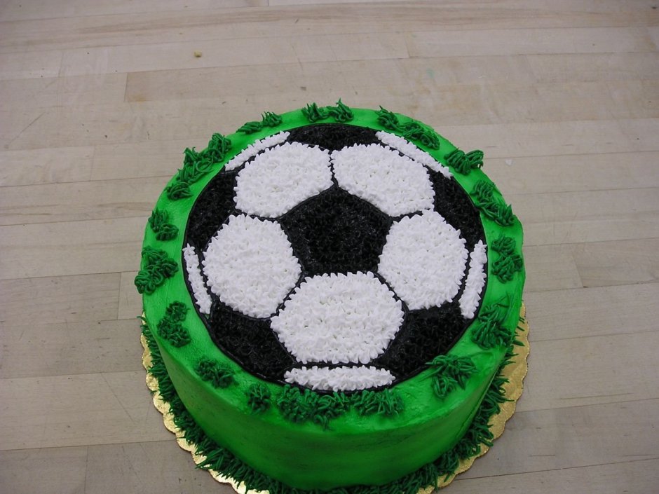 Торт футбольный мяч МК