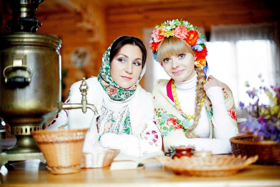 Чаепитие в русском стиле