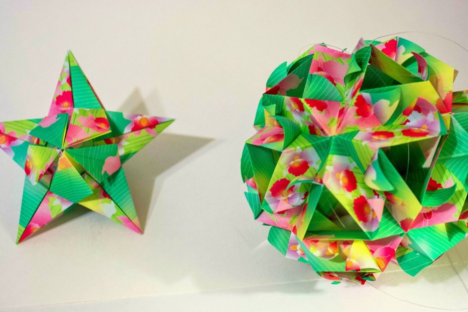 Оригами на новый гоооод