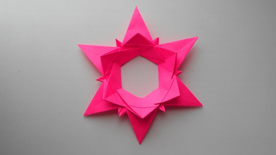 Японская звезда оригами