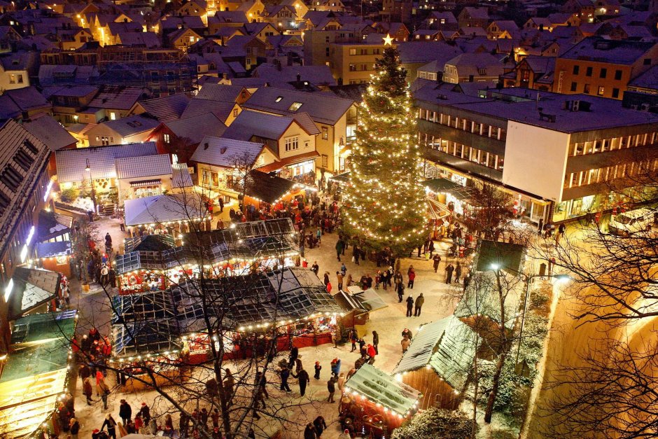 Рождественская ярмарка Норвегия