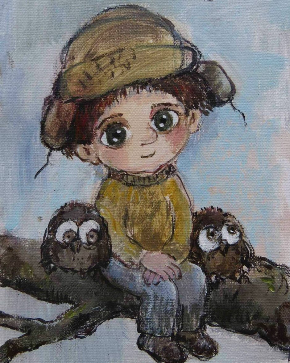 Рисунки грузинской художницы Нино Чакветадзе