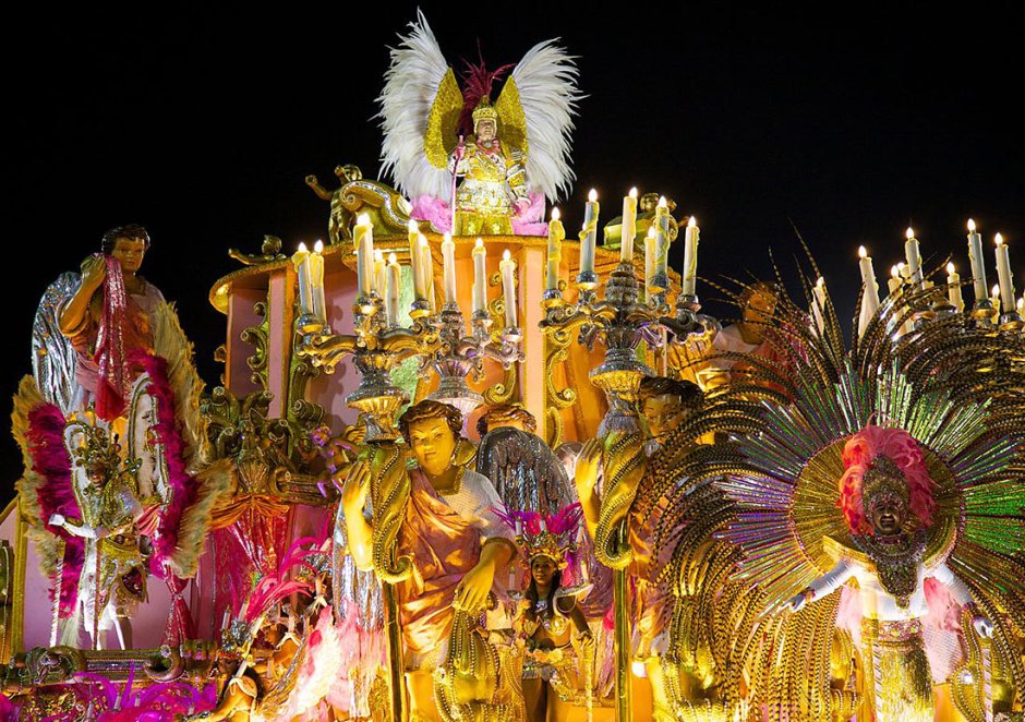 Новогодний карнавал в Рио де Жанейро