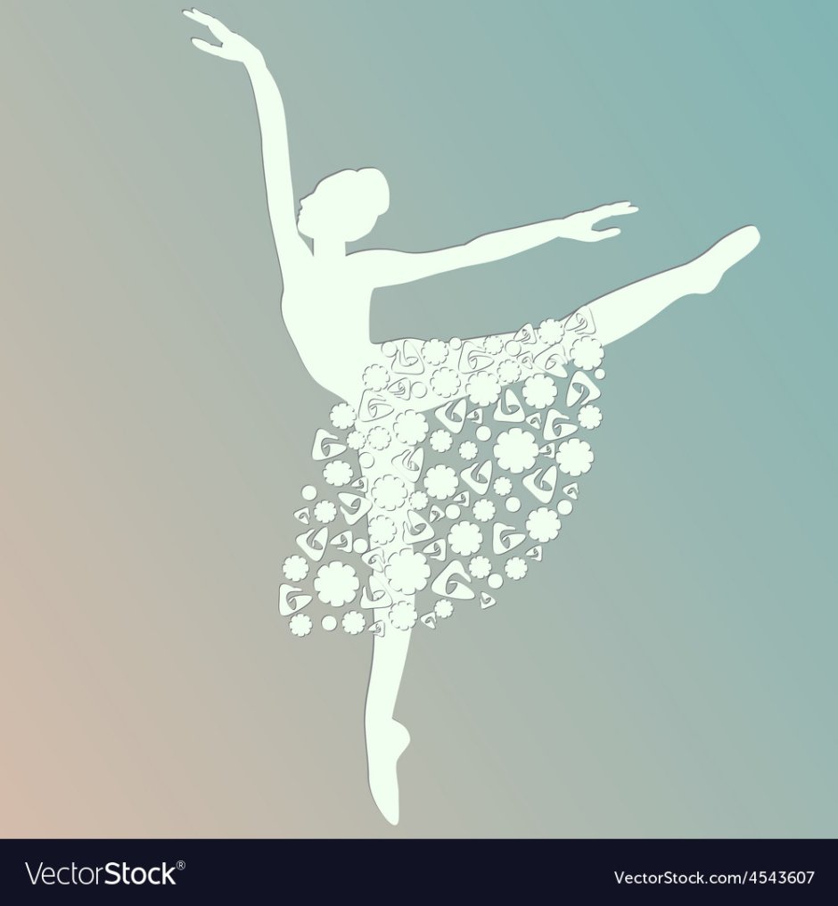 Поделка балерина