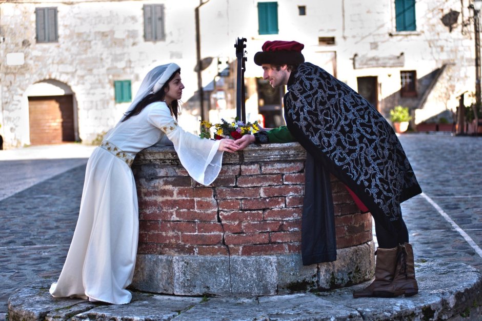 Свадебная церемония средневековье