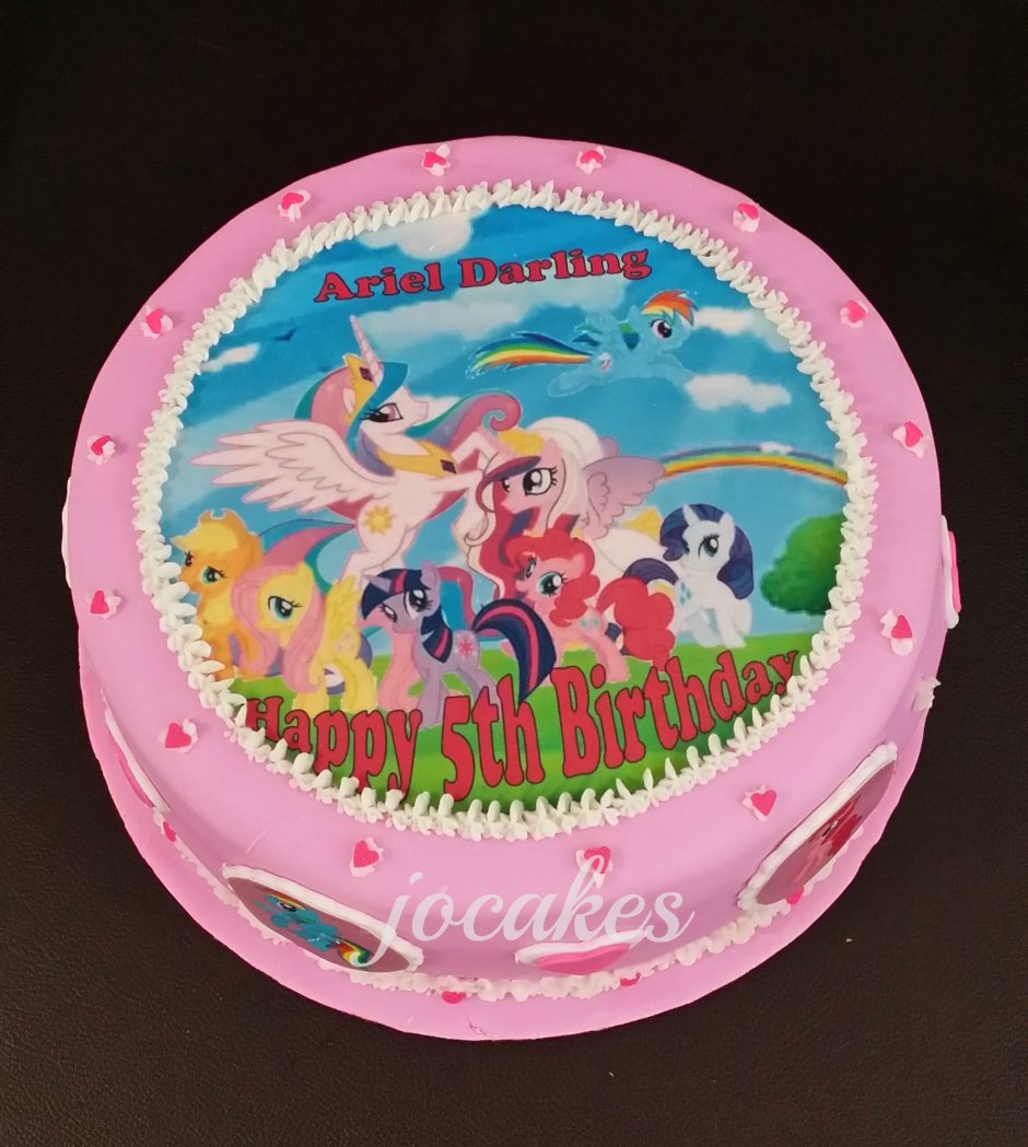 Торт с пони для девочки