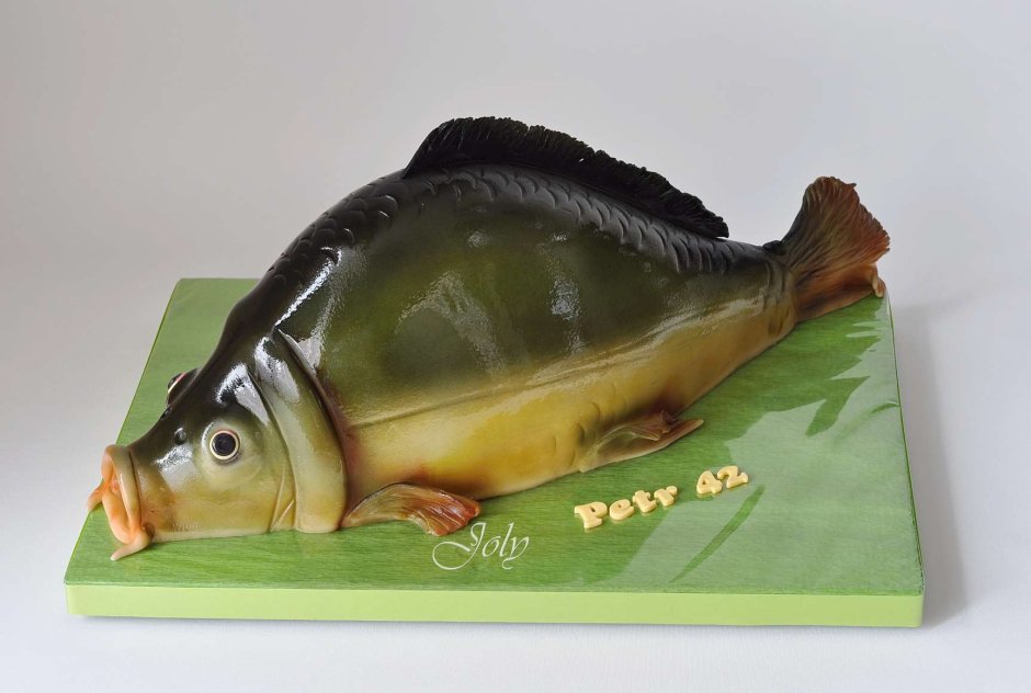 Торт рыба
