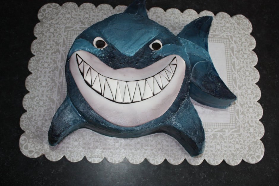 Торт акула кремовый