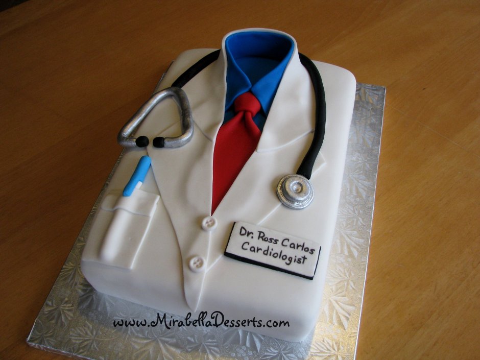 Торт для доктора мужчины