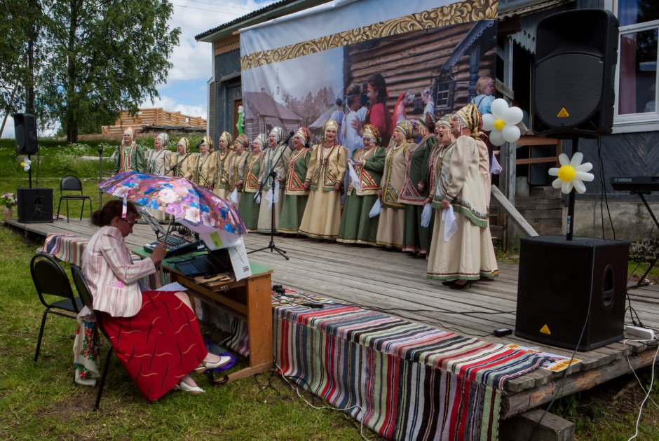 Ярмарка в Шуньге