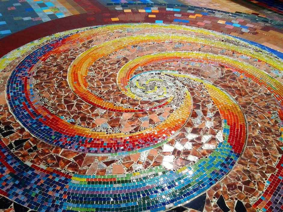 Разноцветная мозаика