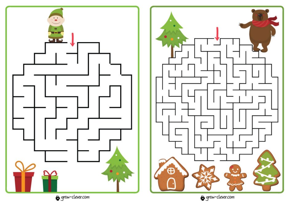Christmas House Maze