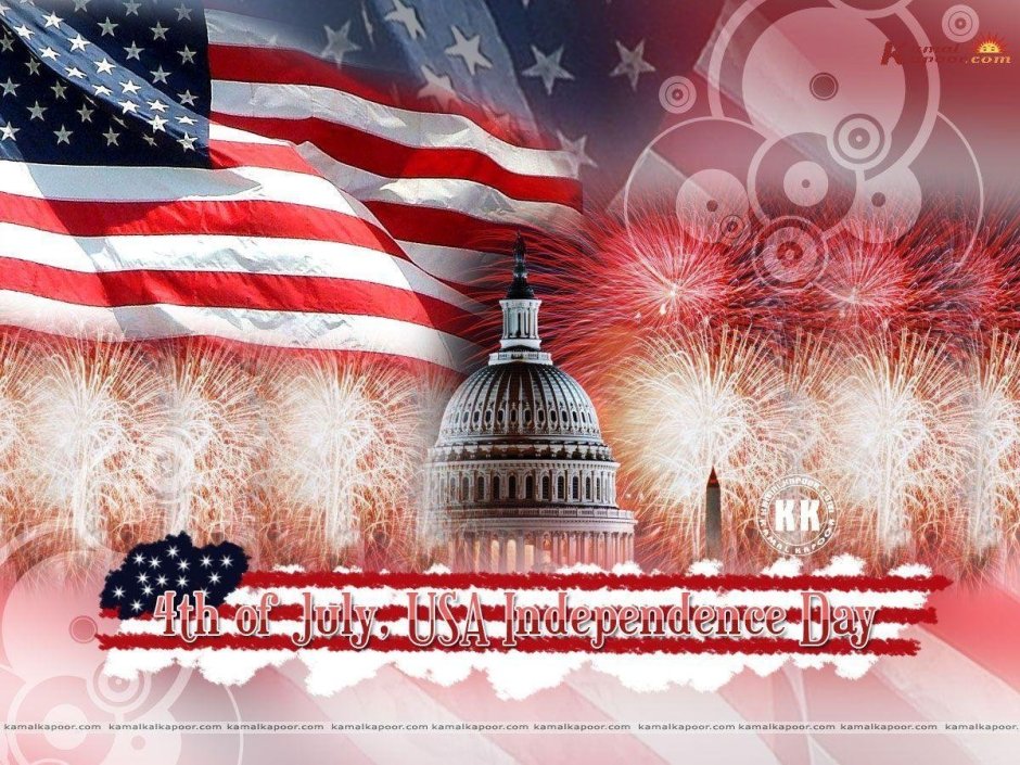 День независимости США открытки
