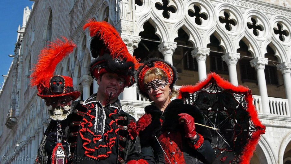 Венецианский карнавал 11 век