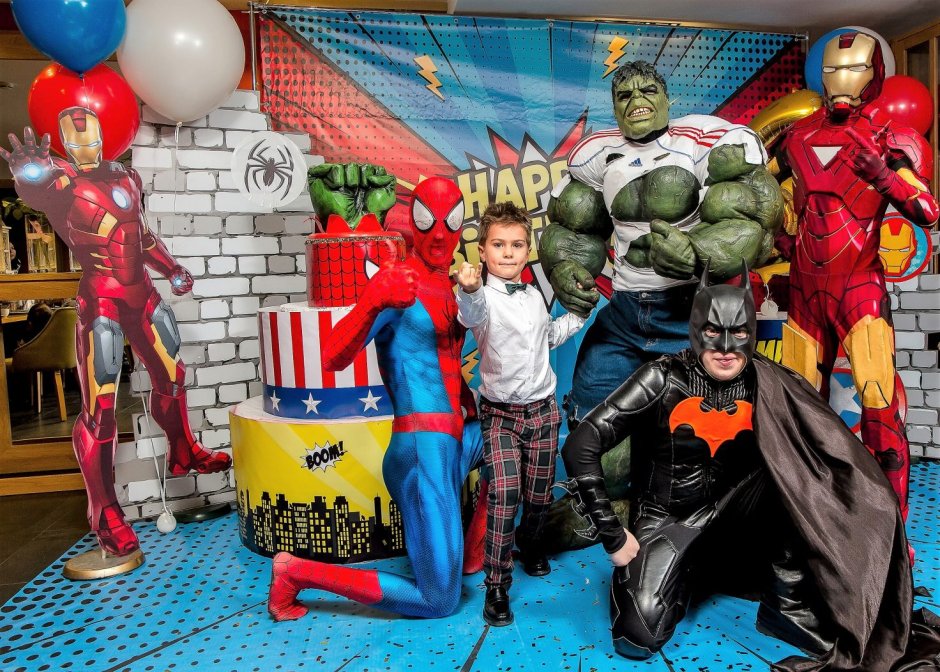 Детский праздник Супергерои