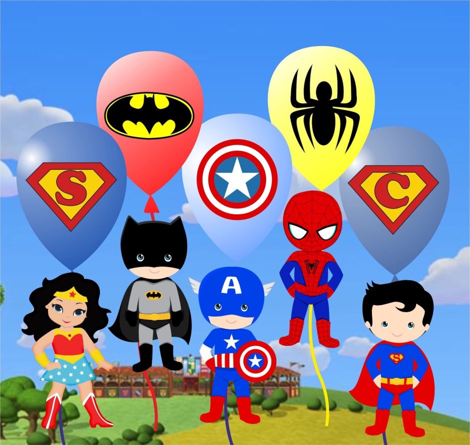 Супергеройская вечеринка для детей