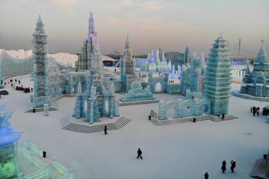 Ледовый город Харбин 2021