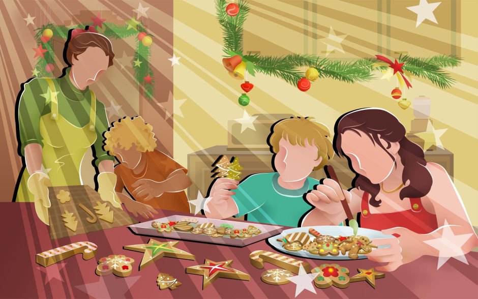 Новогодние традиции в семье