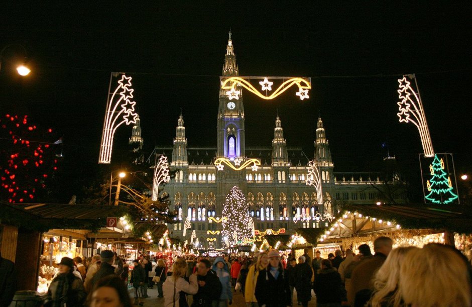 Рождественский рынок Кристкиндльмаркт Австрия