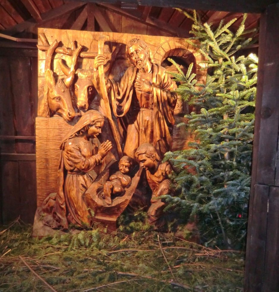 Скульптура рождество христово