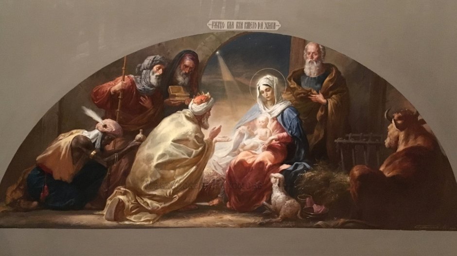 Вертеп Рождественский у Казанского собора Питер