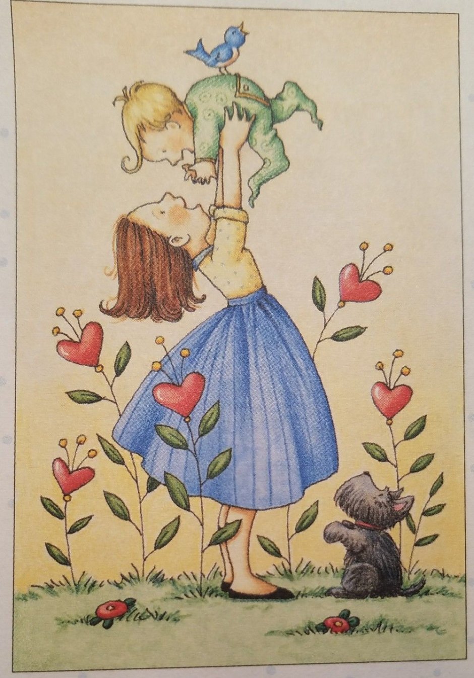 Советские открытки маме