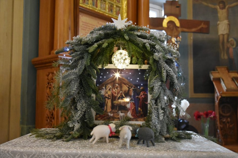 Мезенка Церковь святителя Николая Рождественский вертеп